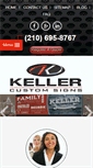 Mobile Screenshot of kellercustomsigns.com